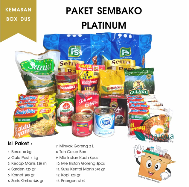 paket sembako platinum